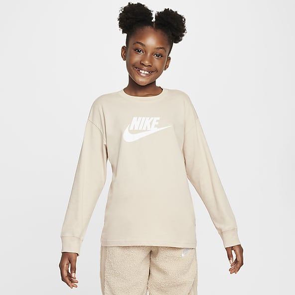 Girls 0 25 Brown Crew Neck. Nike